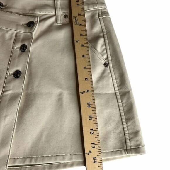 Free People/We The Free Wynne Vegan Leather Skirt Size EU 32 - US Large - Picture 11 of 14